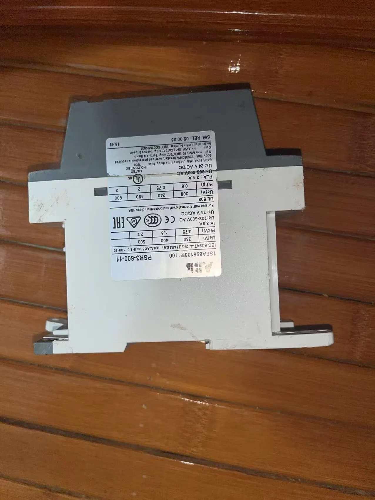 ABB PSR3-600-11 1SFA896103R1100 6