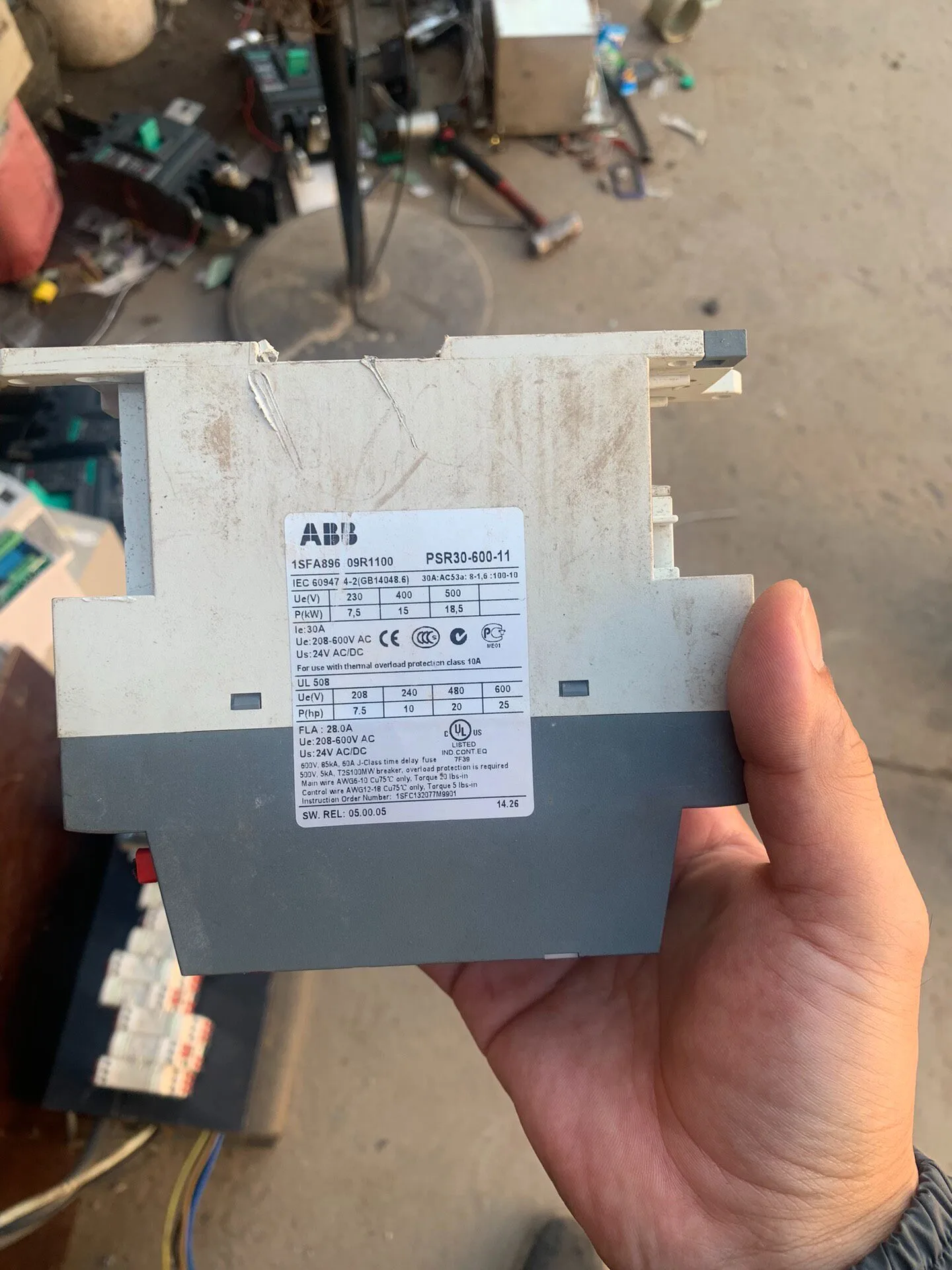 ABB PSR30-600-11 1SFA896109R1100 2