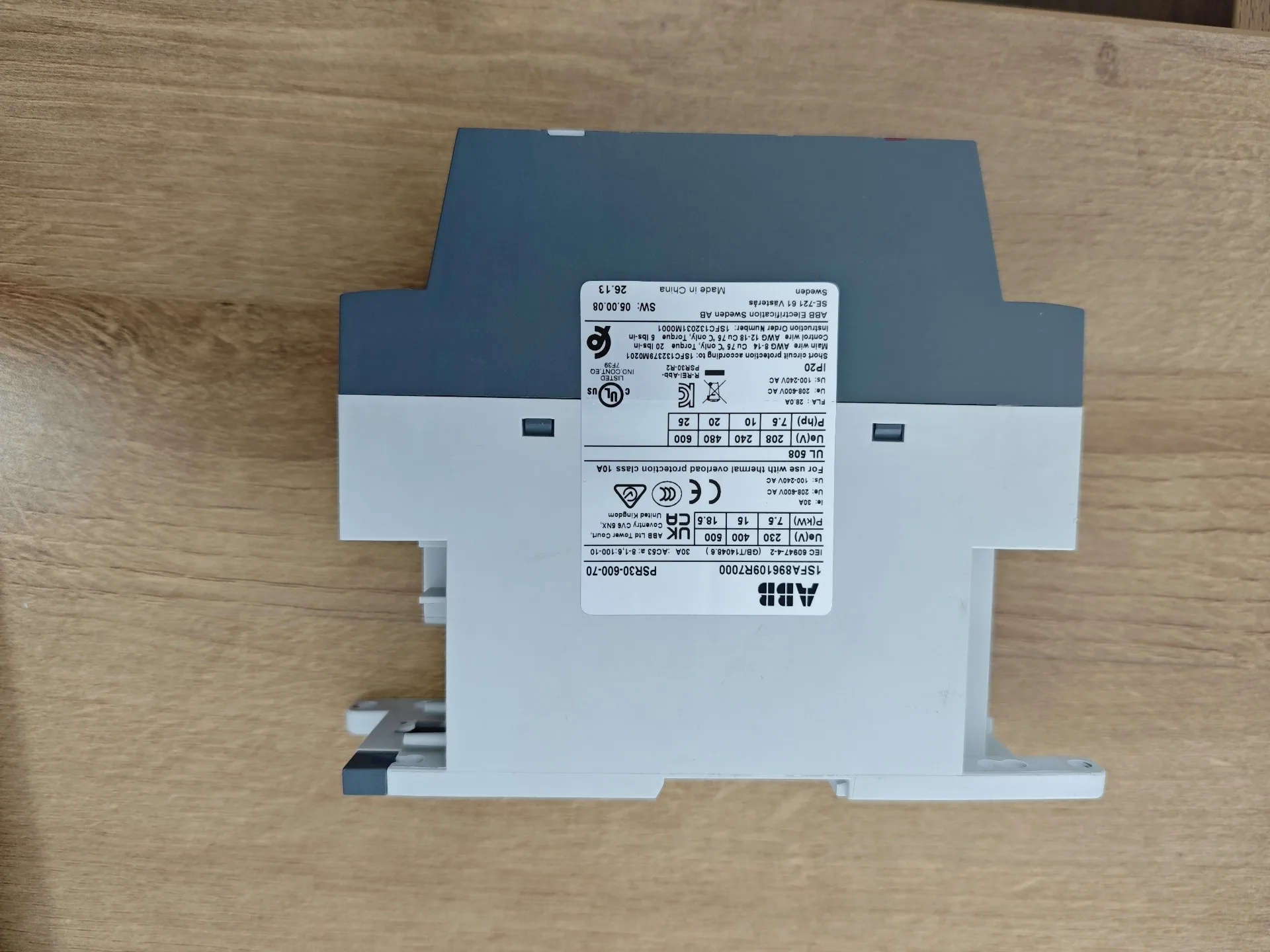 ABB PSR30-600-70 1SFA896109R7000 2