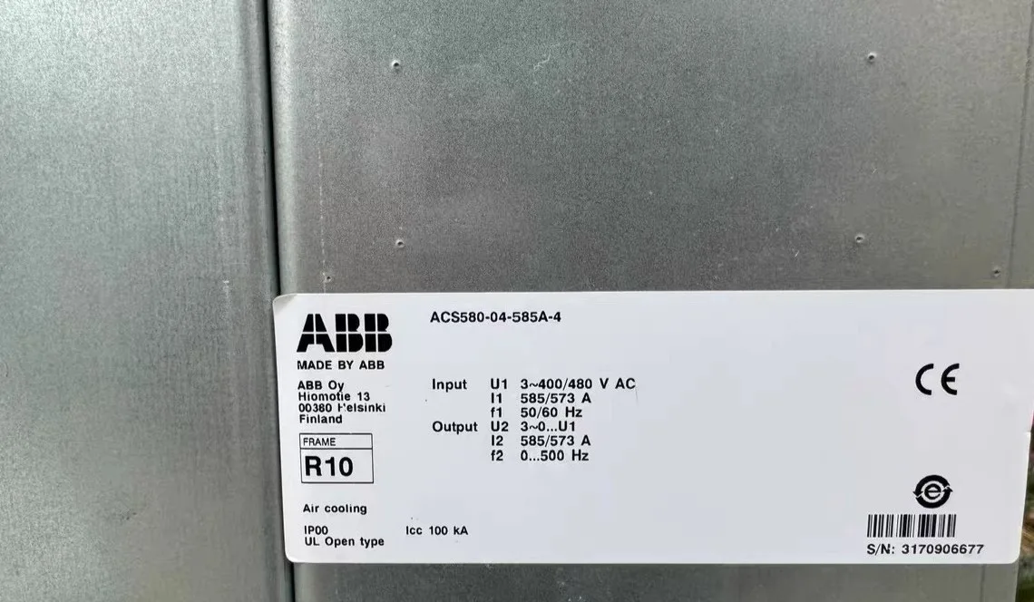 ABB ACS580-04-585A-4