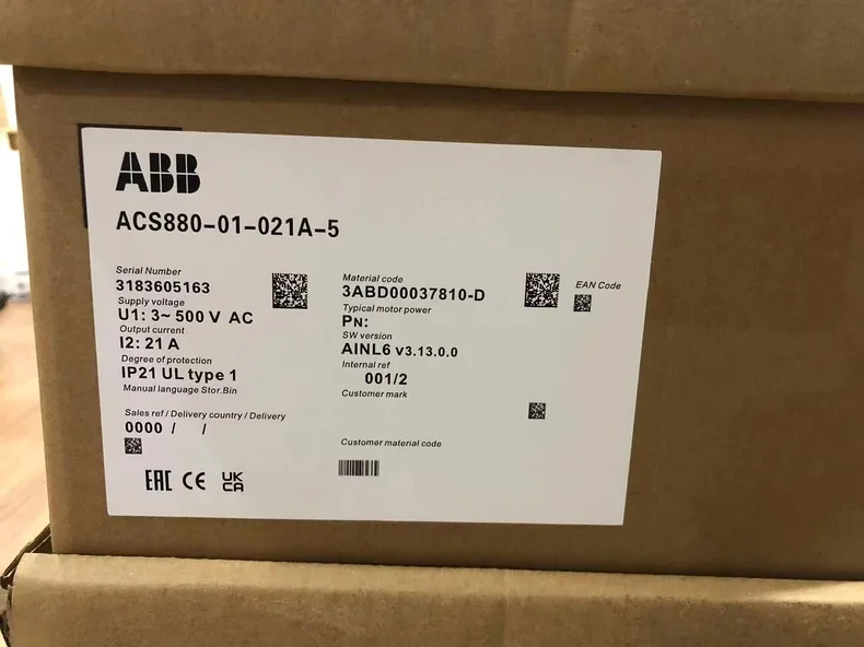 ABB ACS880-01-021A-5 2