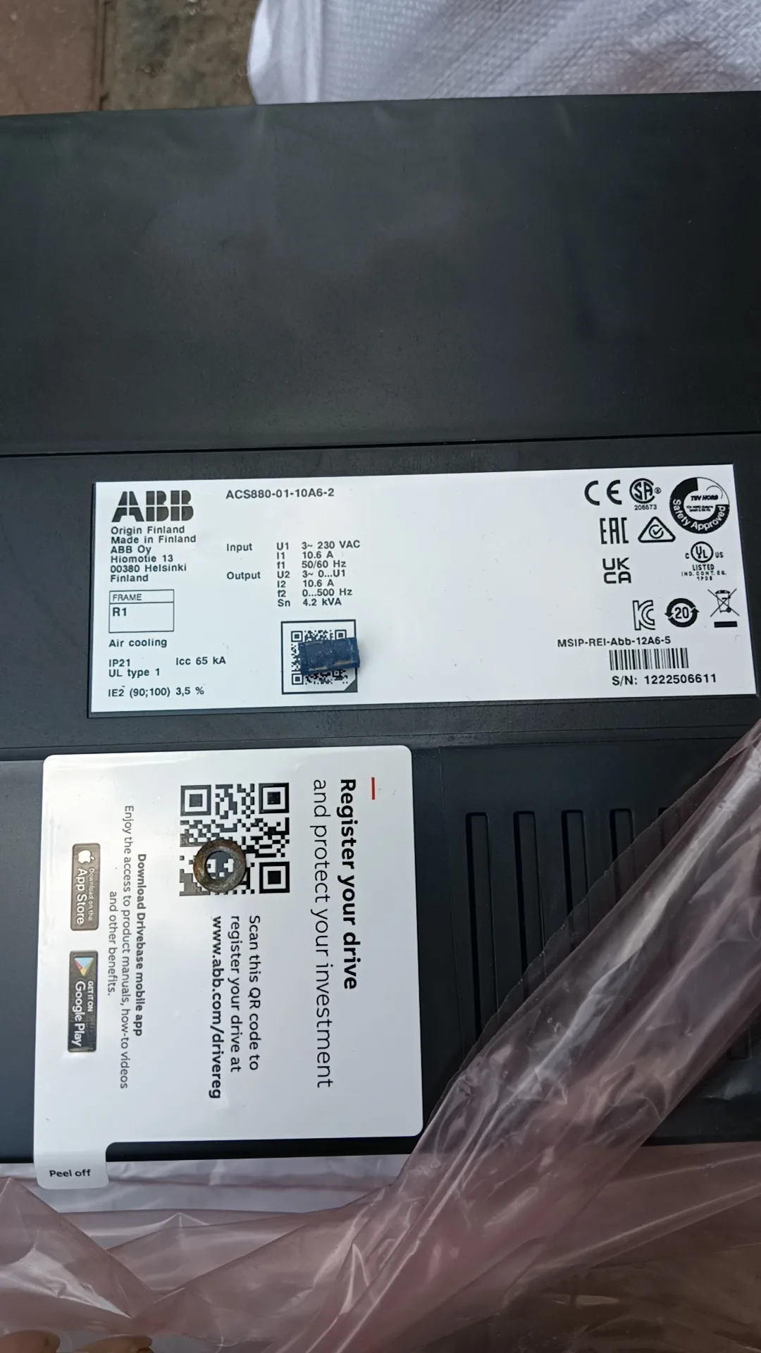 ABB ACS880-01-10A6-2 3