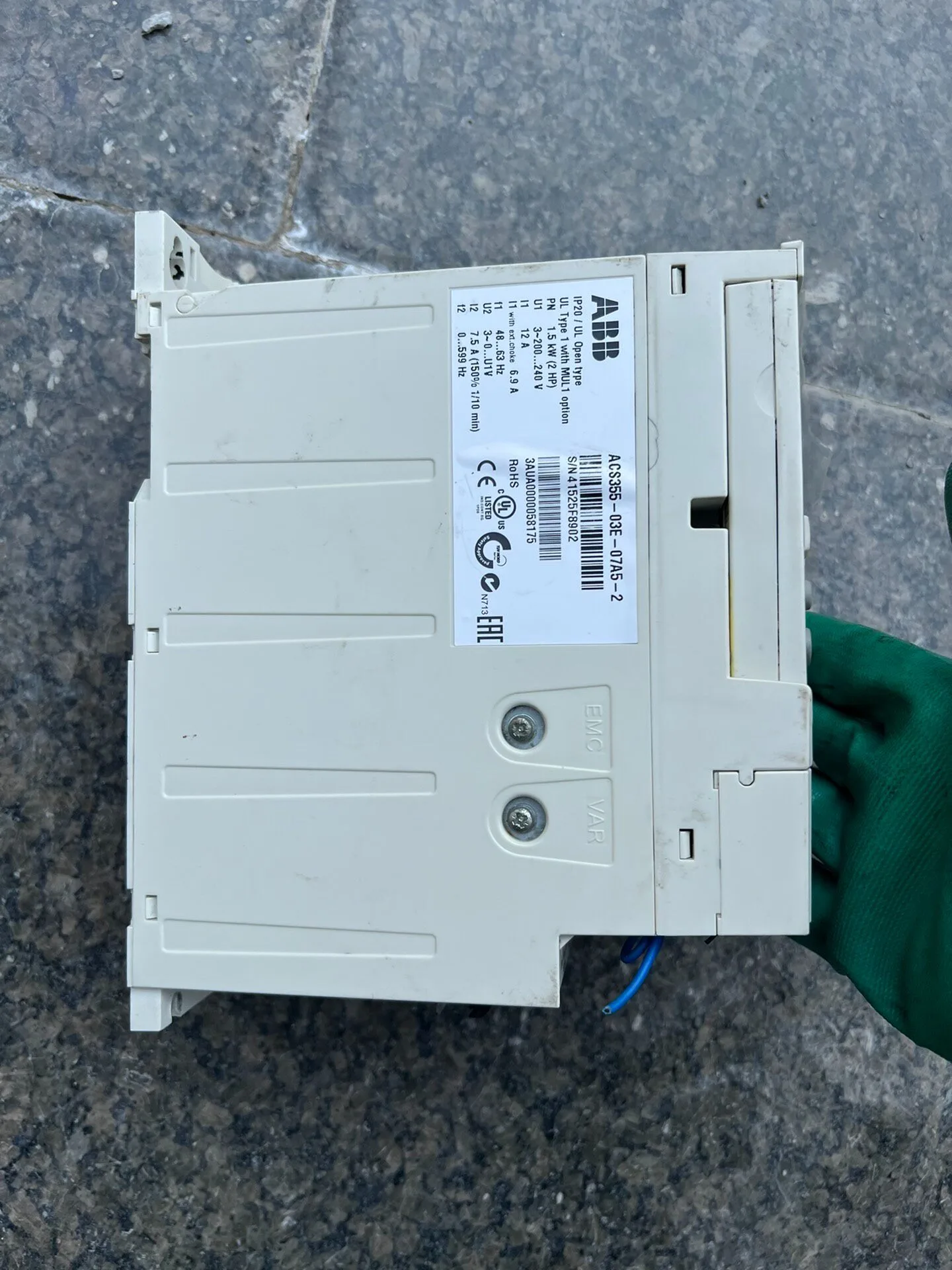 ABB ACS355-03E-07A5-2 2