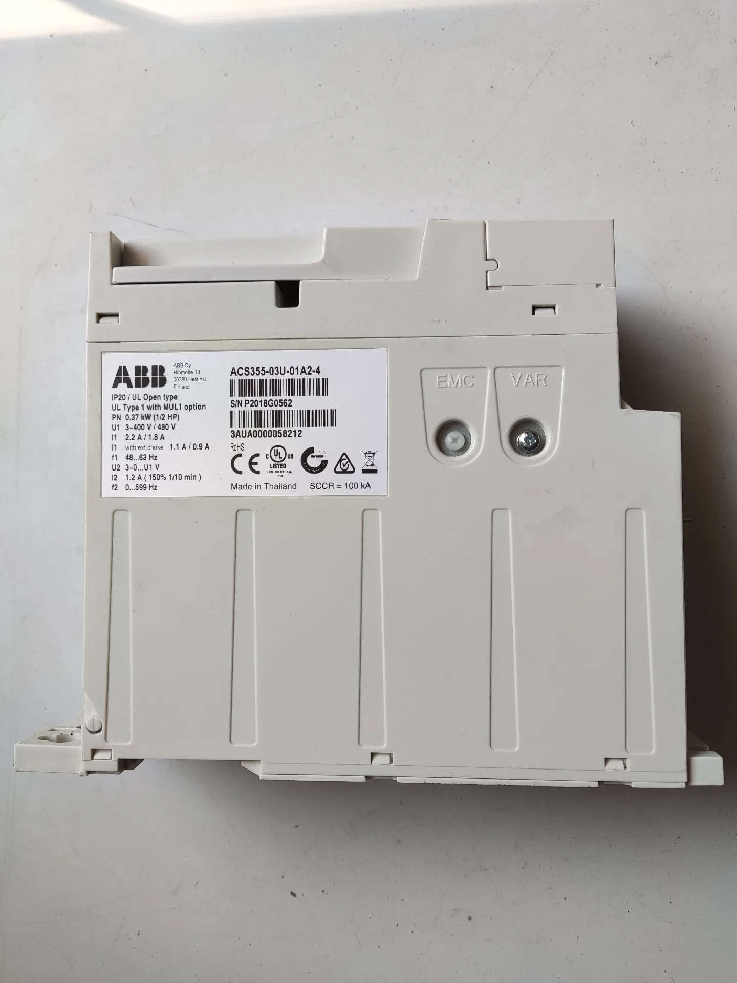 ABB ACS355-03U-01A2-4 2