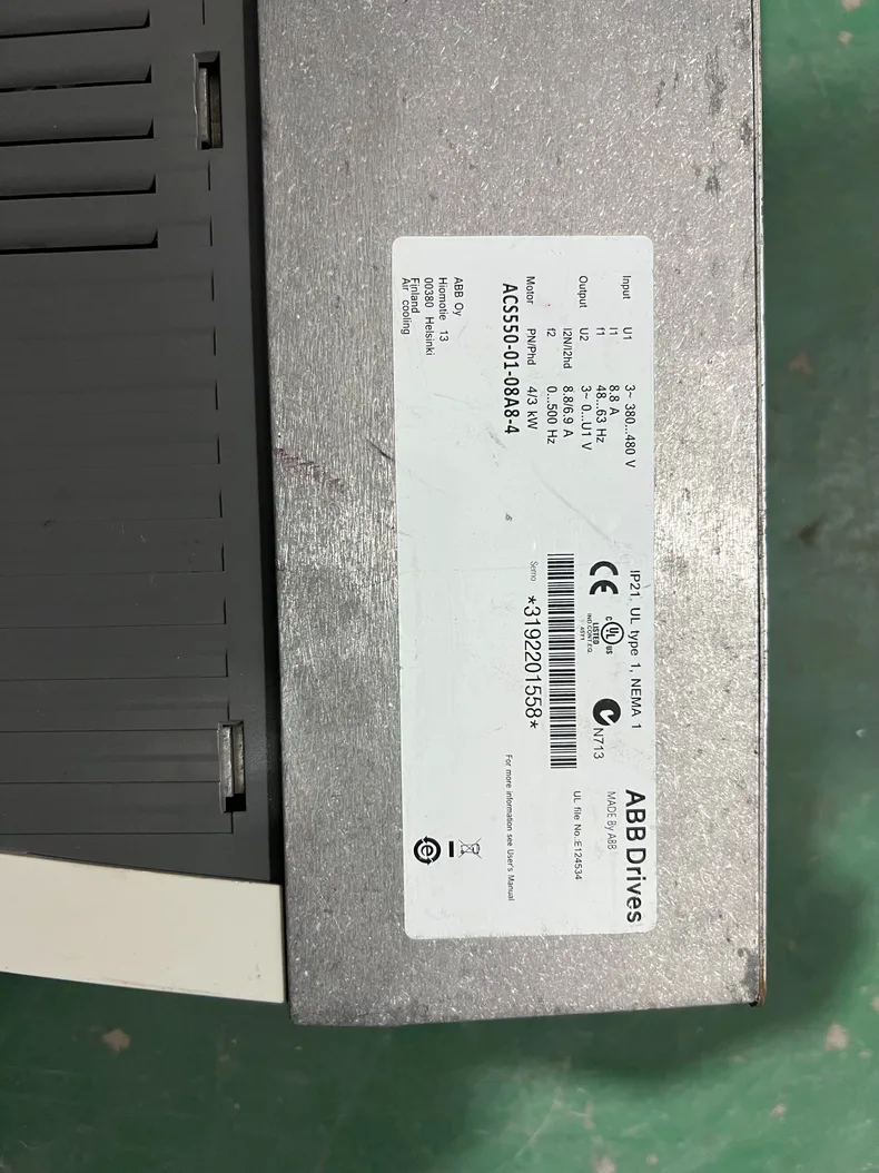 ABB ACS550-01-08A8-4 2