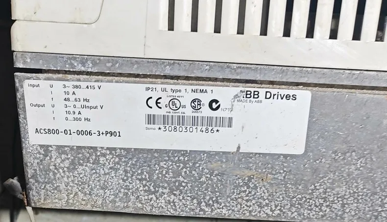 ABB ACS800-01-0006-3 2