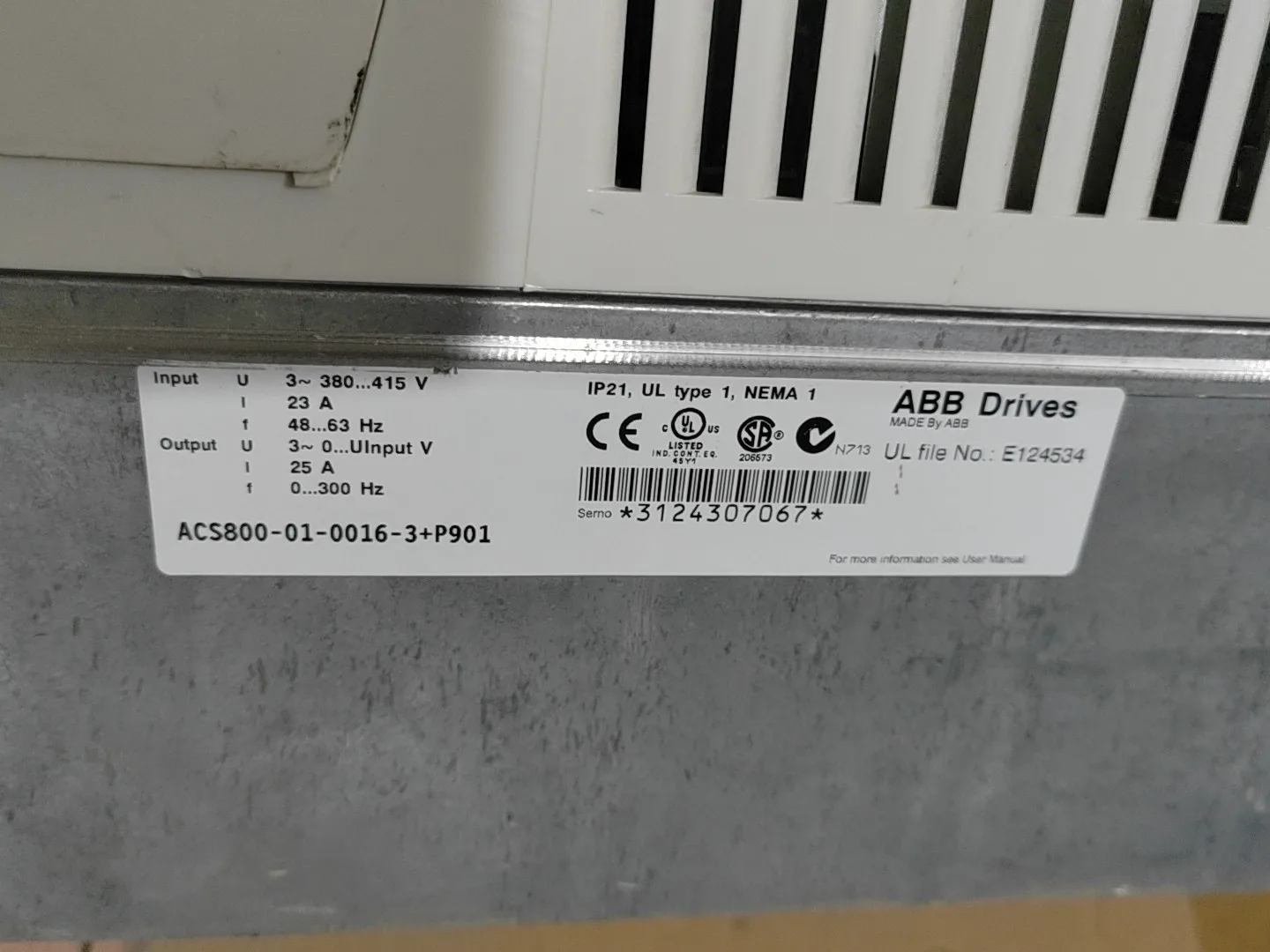 ABB ACS800-01-0016-3 4