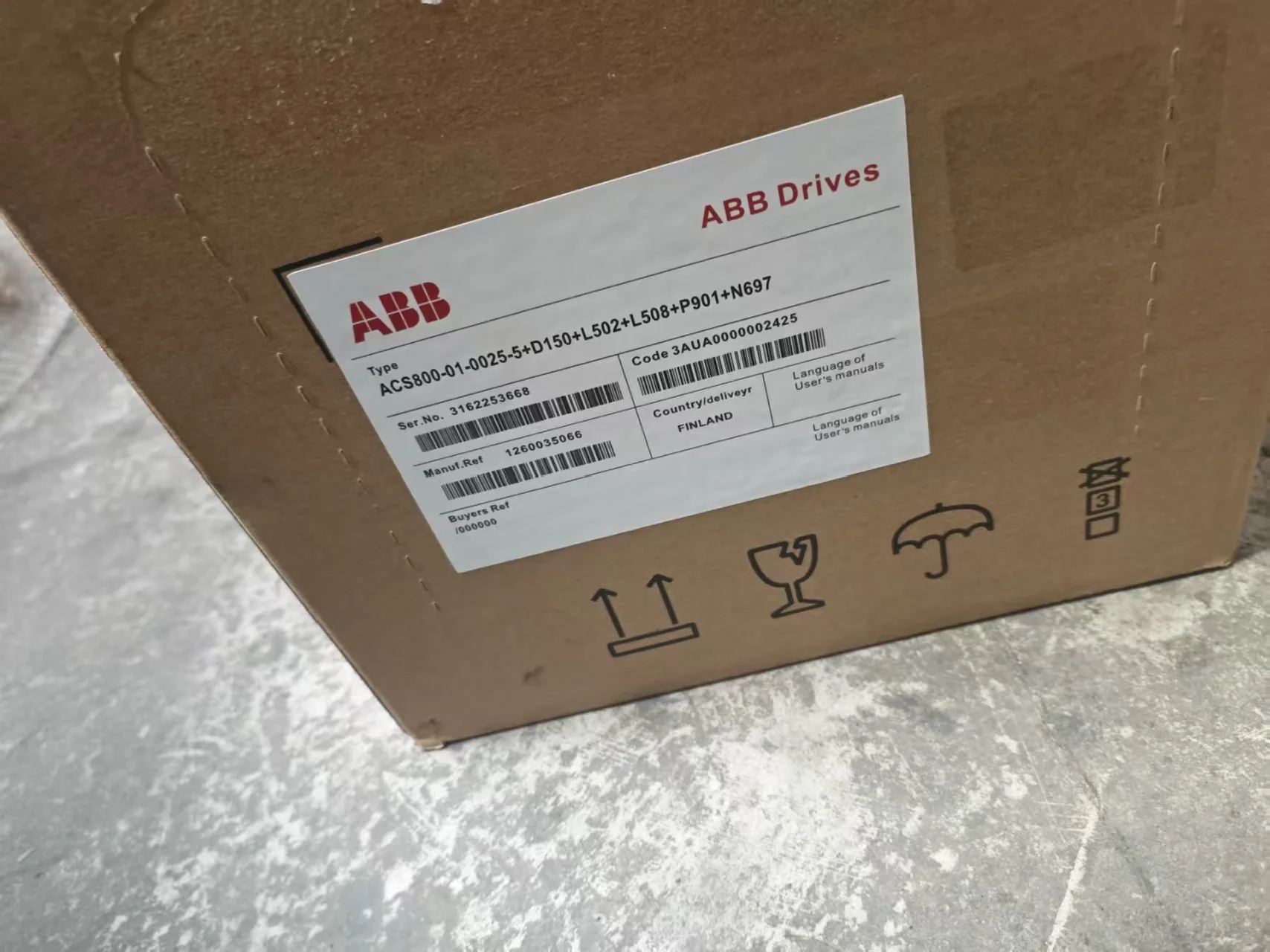 ABB ACS800-01-0025-5