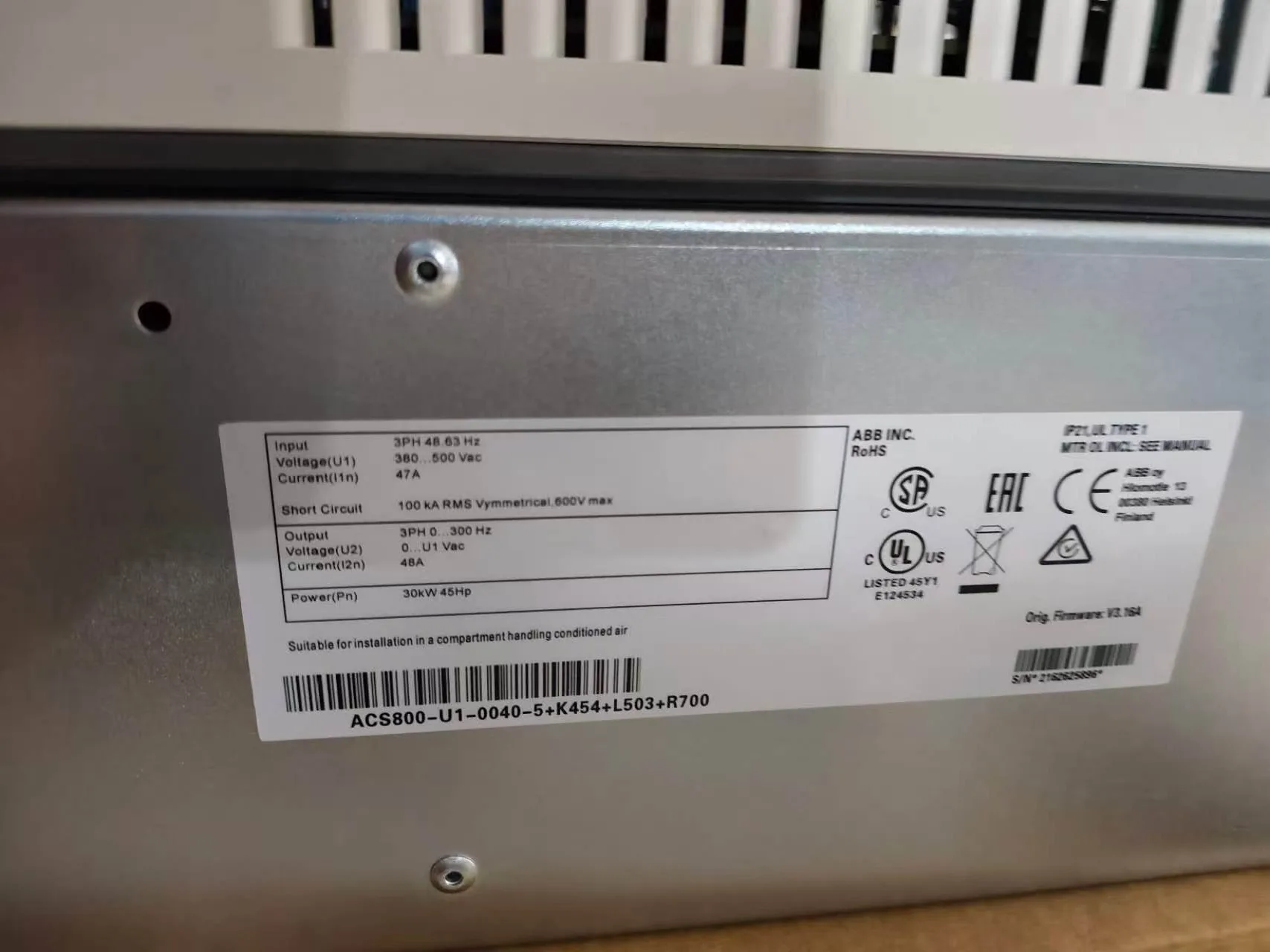 ABB ACS800-01-0040-5 5