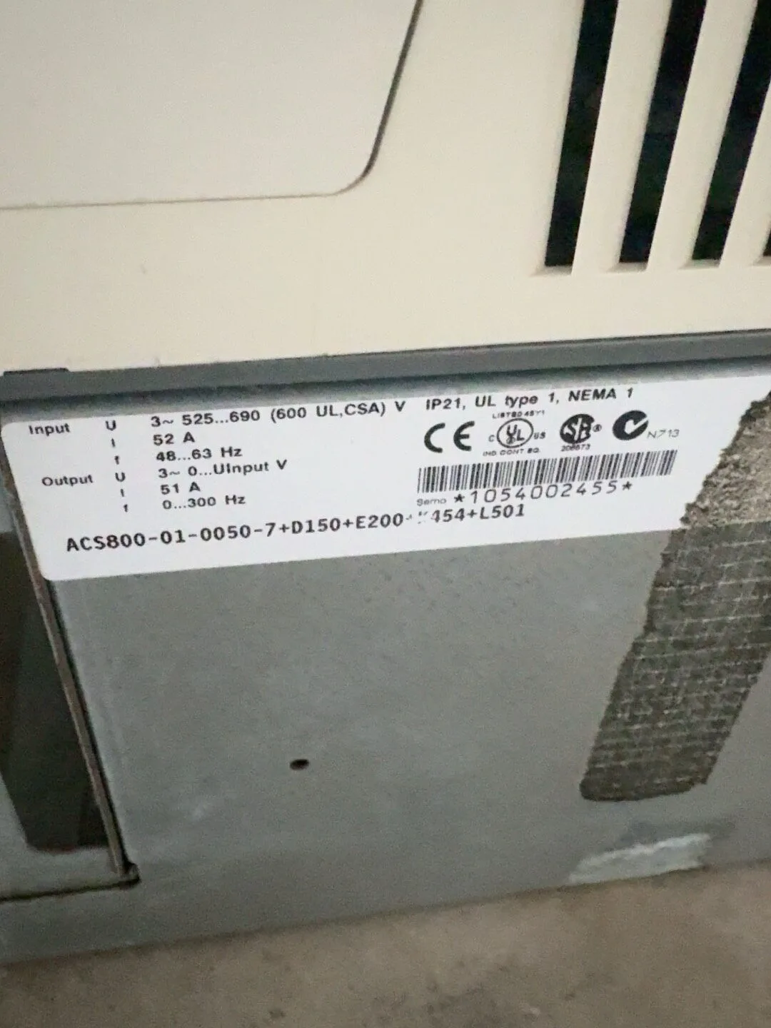 ABB ACS800-01-0050-7 5