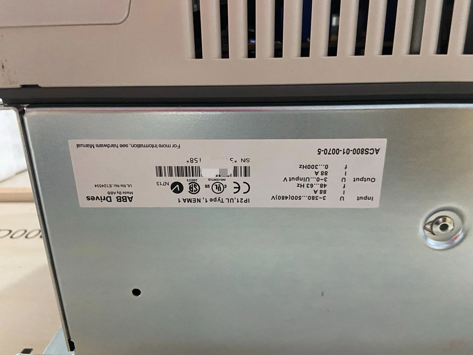 ABB ACS800-01-0070-5 4