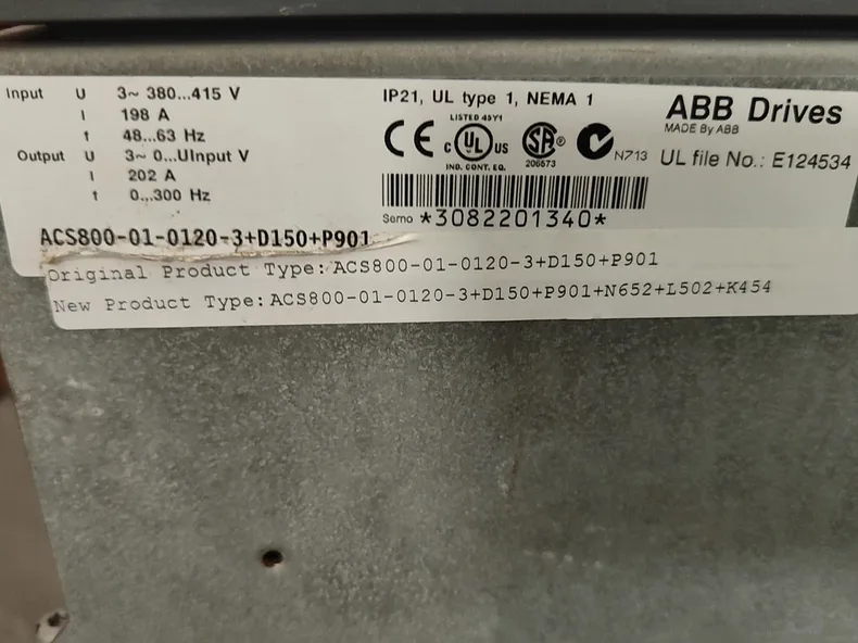 ABB ACS800-01-0120-3