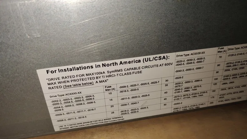 ABB ACS800-01-0205-3 5