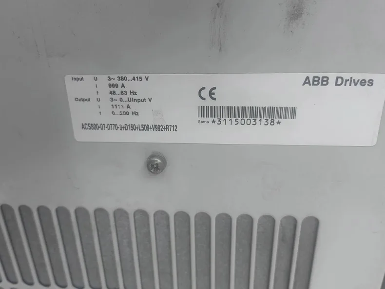ABB ACS800-07-0770-3 2