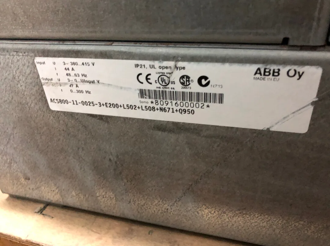 ABB ACS800-11-0025-3 4