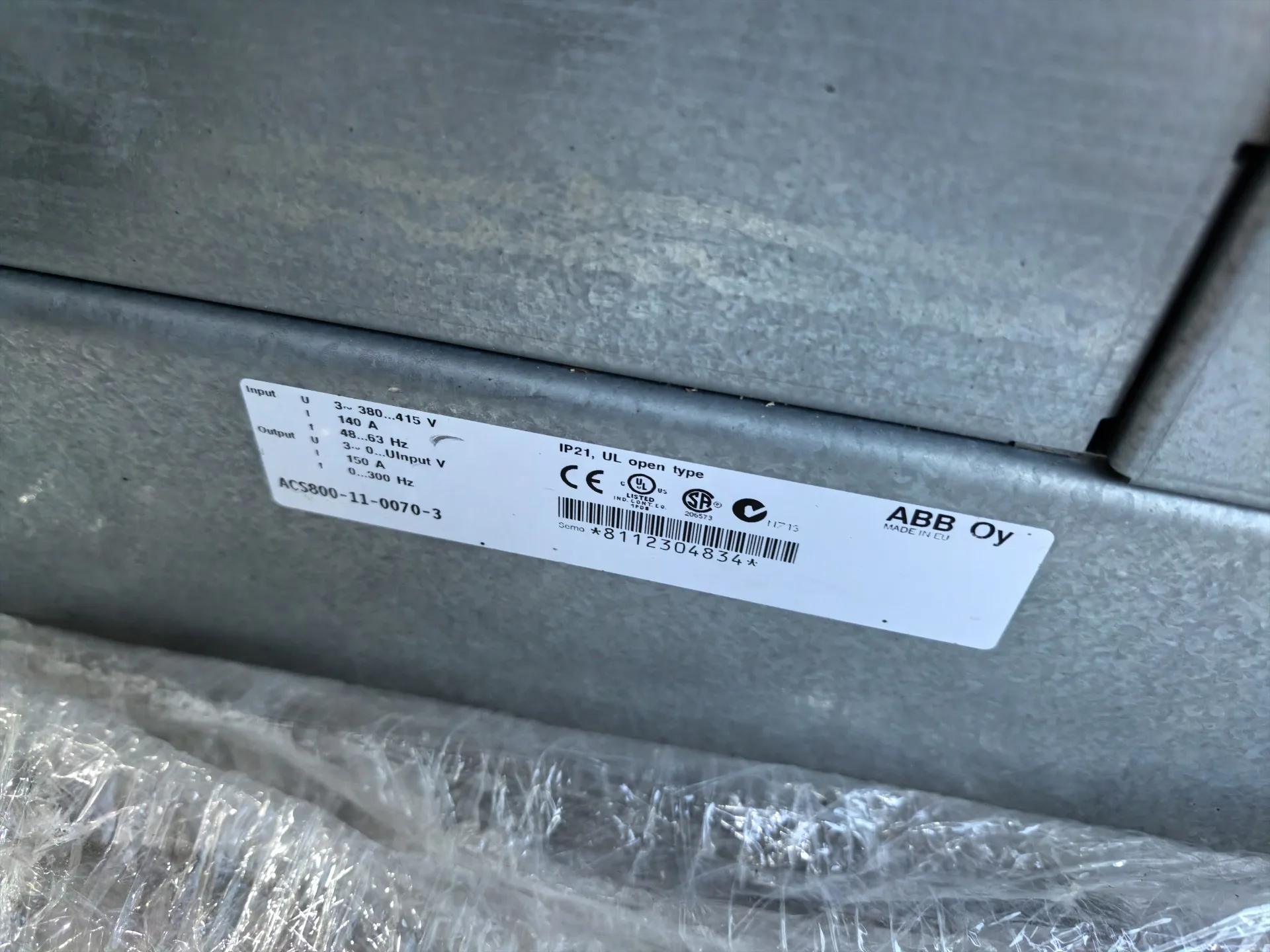 ABB ACS800-11-0070-3 2