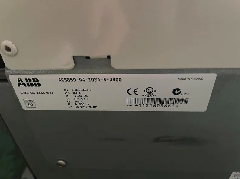 ABB ACS850-04-103A-5 4