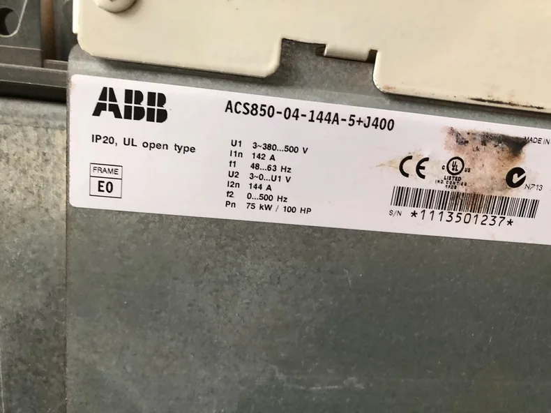 ABB ACS850-04-144A-5 5