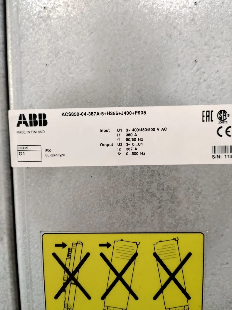ABB ACS850-04-387A-5