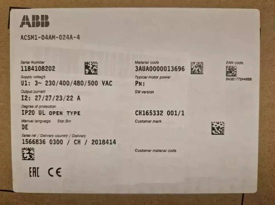 ABB ACSM1-04AM-024A-4 2