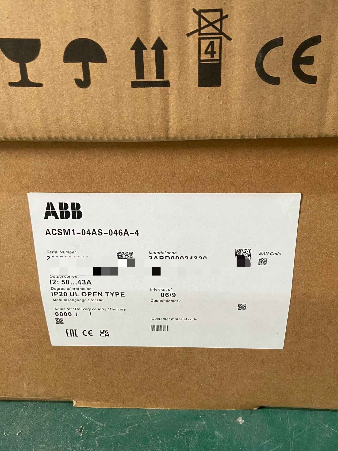 ABB ACSM1-04AS-046A-4 6