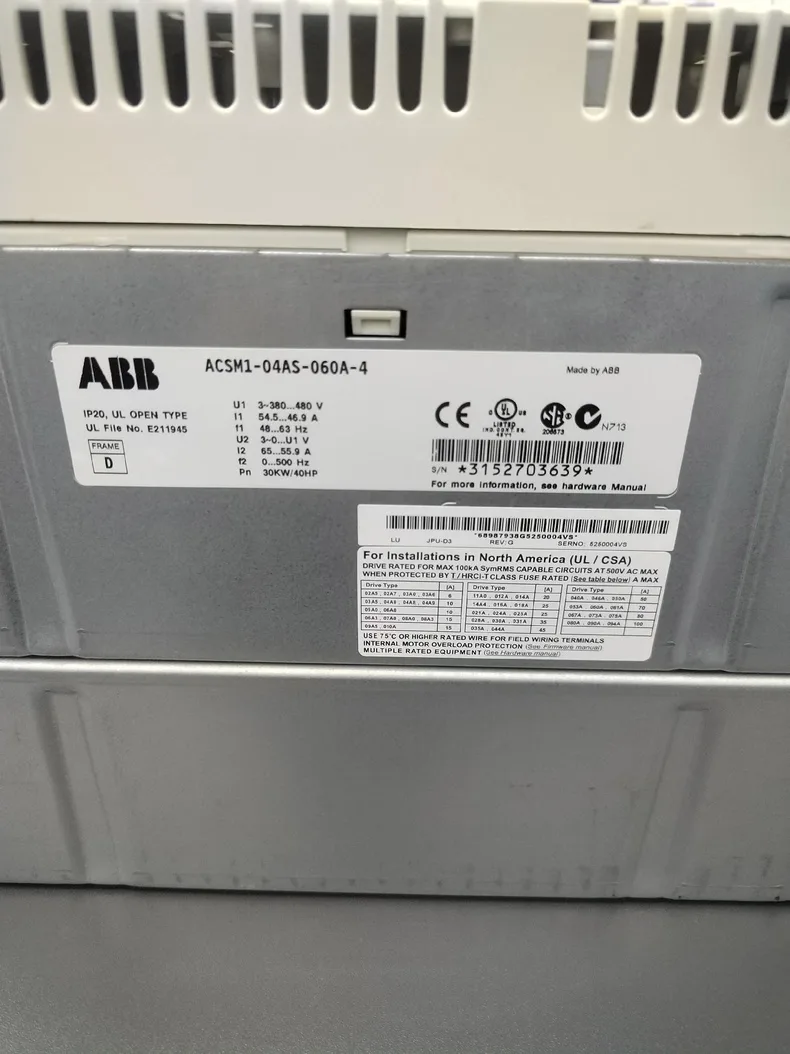 ABB ACSM1-04AS-060A-4 3