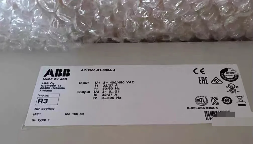 ABB ACH580-01-033A-4 4