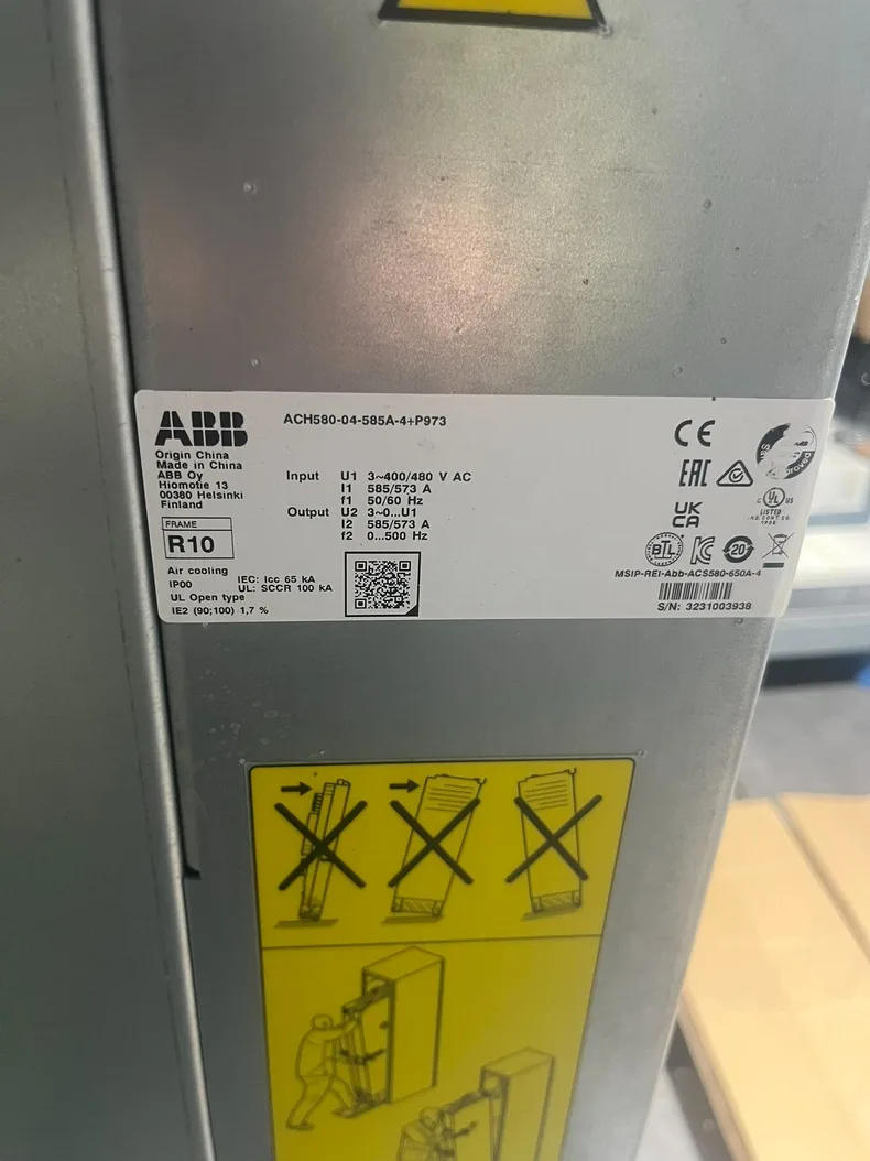 ABB ACH580-04-585A-4 5