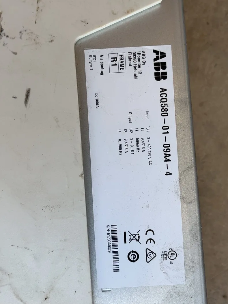 ABB ACQ580-01-09A5-4 2