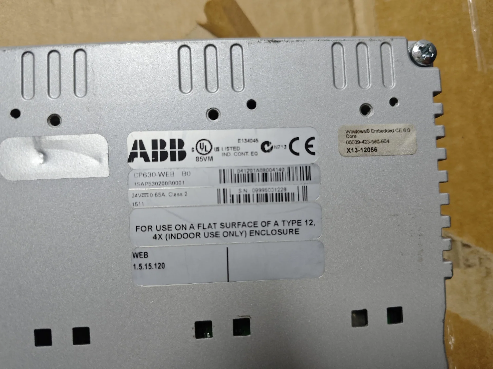 ABB CP630-WEB 1SAP530200R0001 3