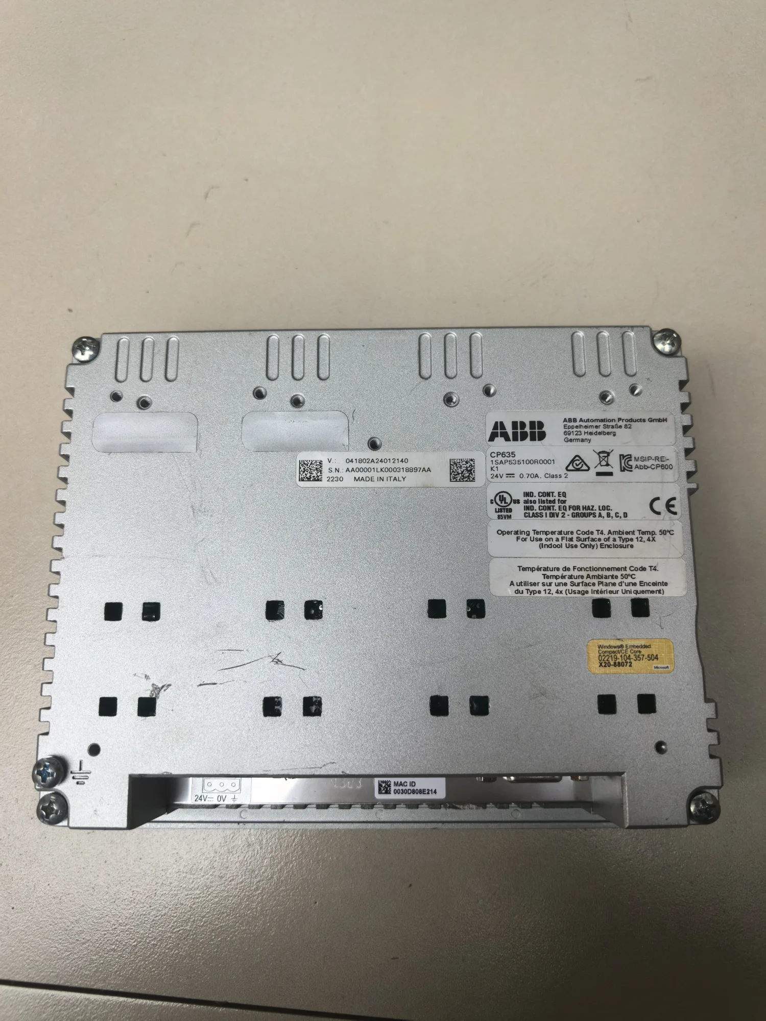 ABB CP635 1SAP535100R0001 2