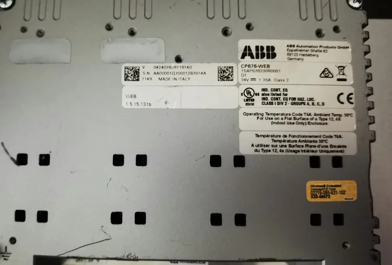 ABB CP676-WEB 1SAP576200R0001 4