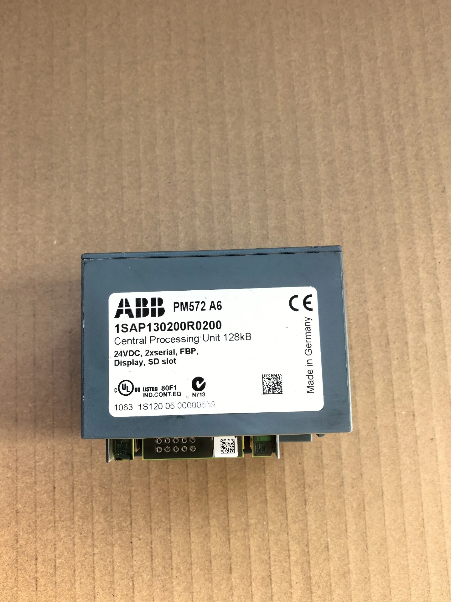 ABB PM572 1SAP130200R0200 2