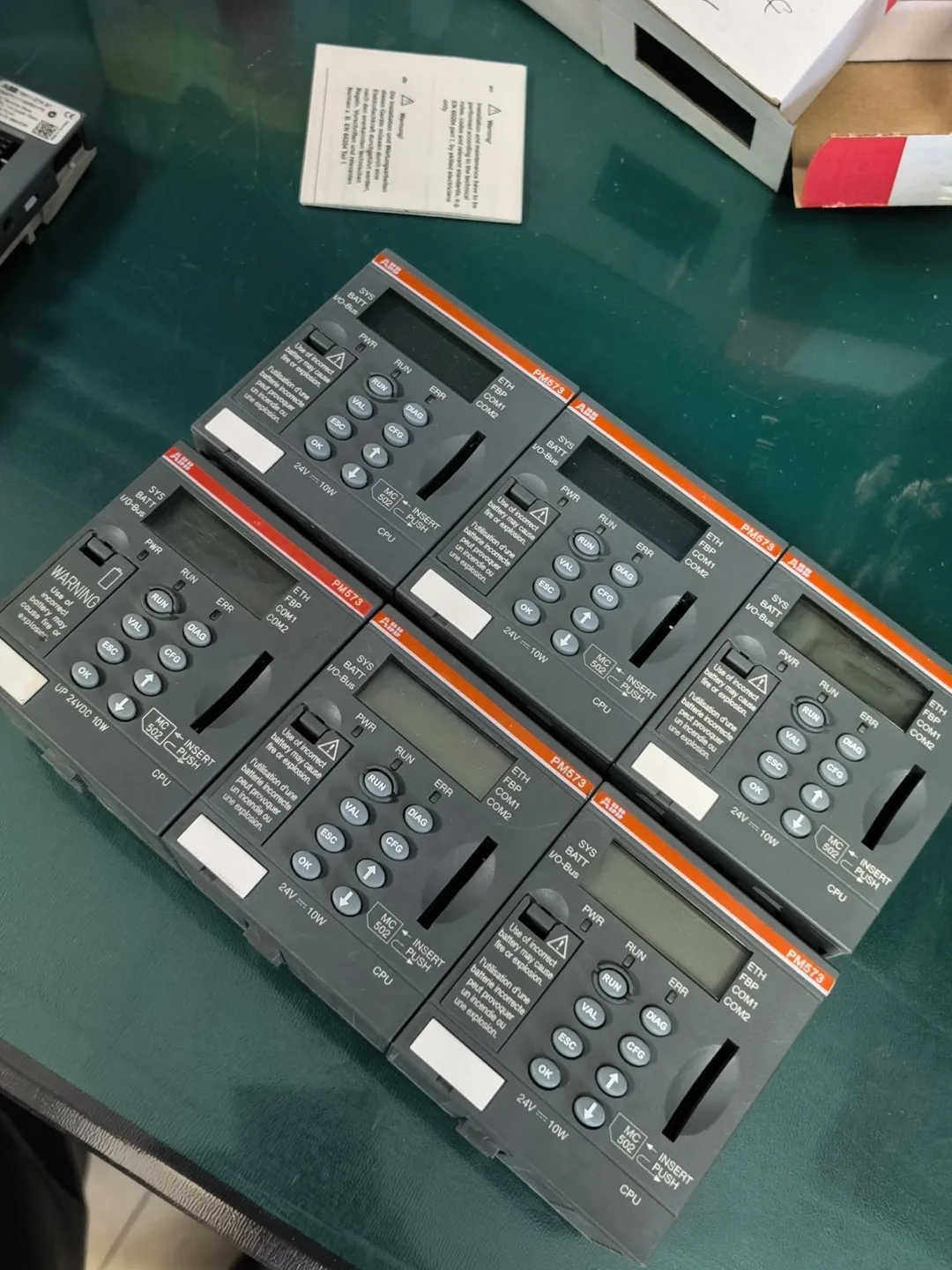 ABB PM573-ETH 1SAP130300R0271 4