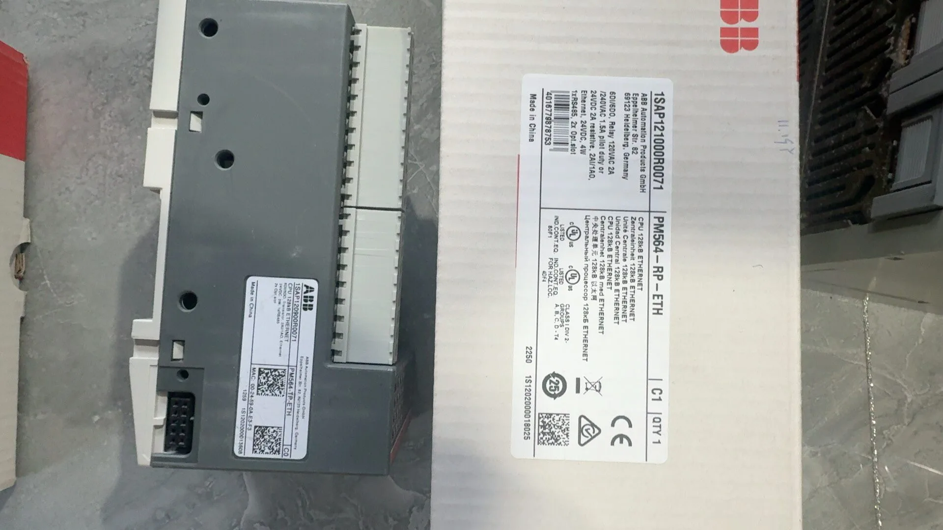 ABB PM564-TP-ETH 1SAP120900R0071