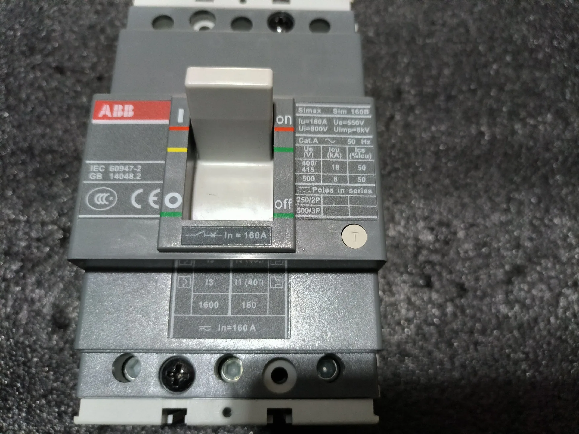 ABB XT1N 160 1SDA067416R1 4