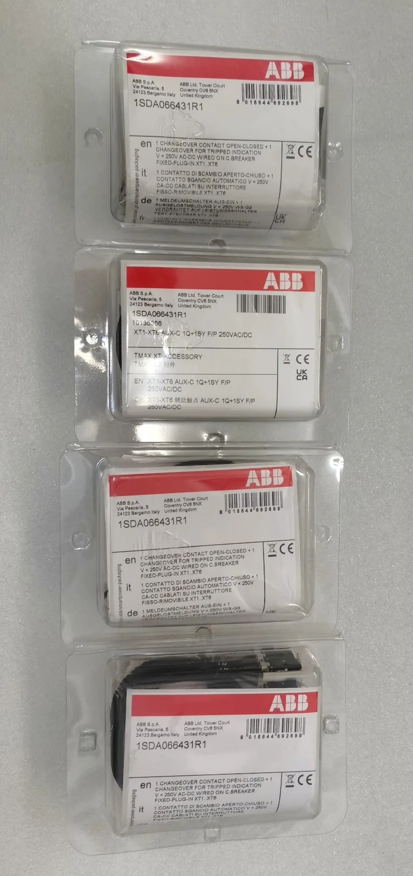ABB AUX-C 1Q+1SY 1SDA066431R1