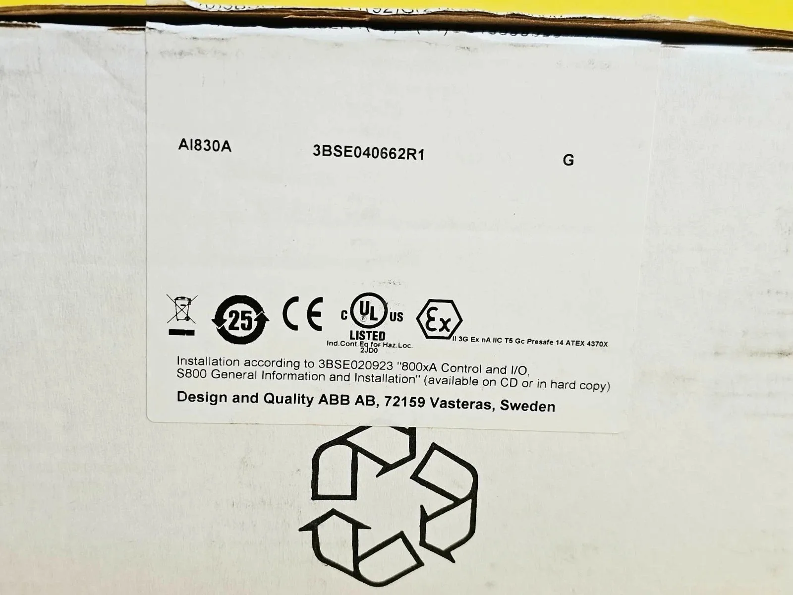 ABB AI830A 5