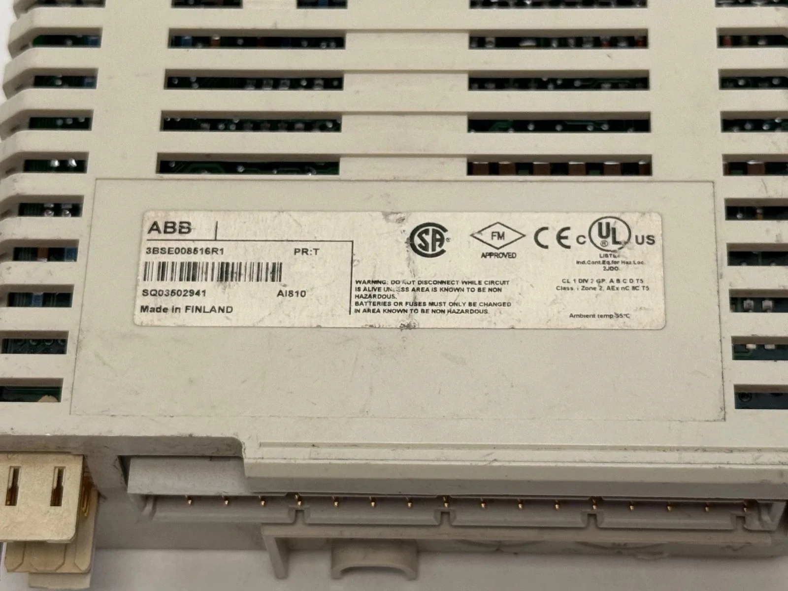 ABB AI810 3BSE008516R1 6