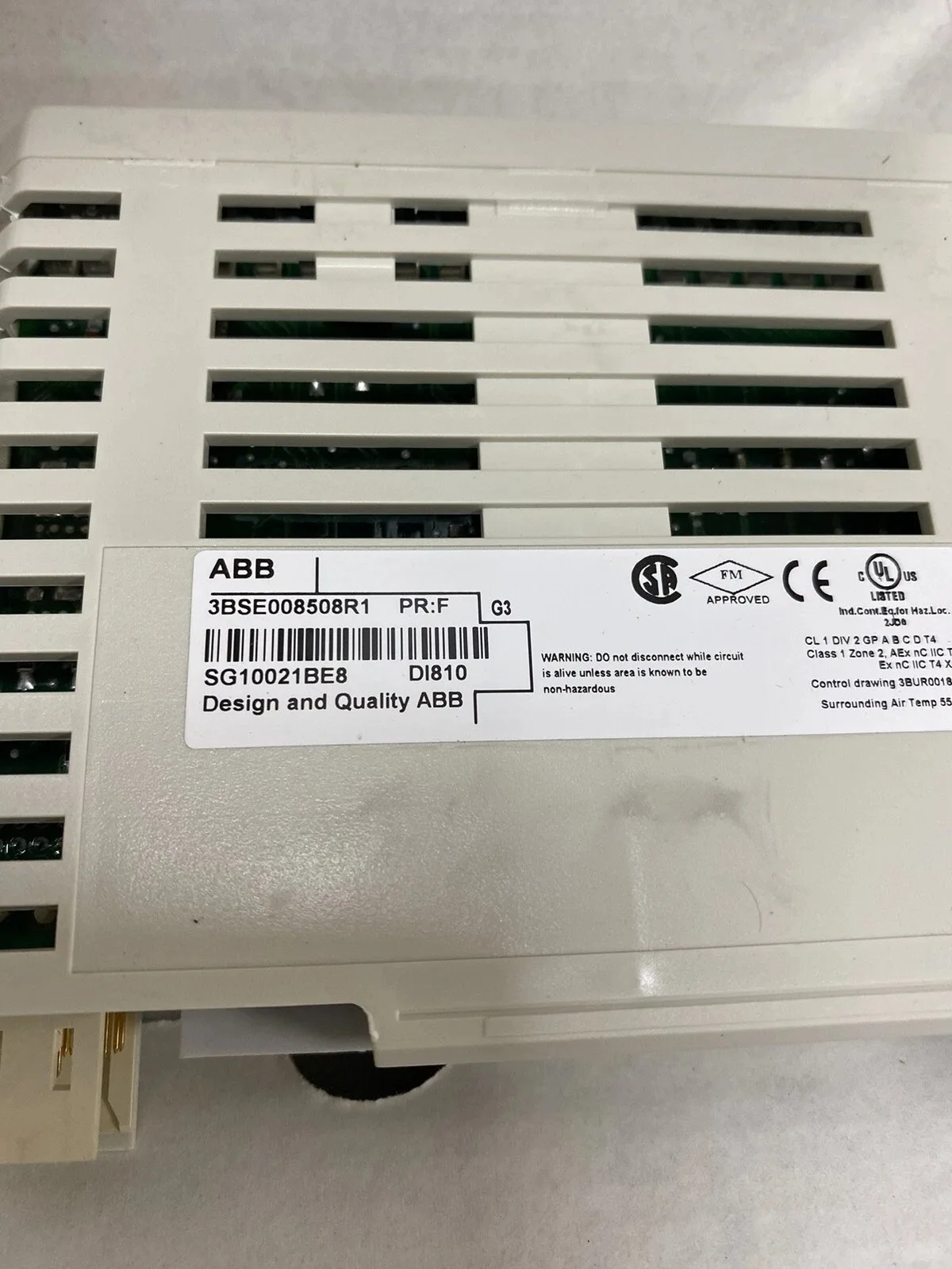 ABB DI810 3BSE008508R1 3