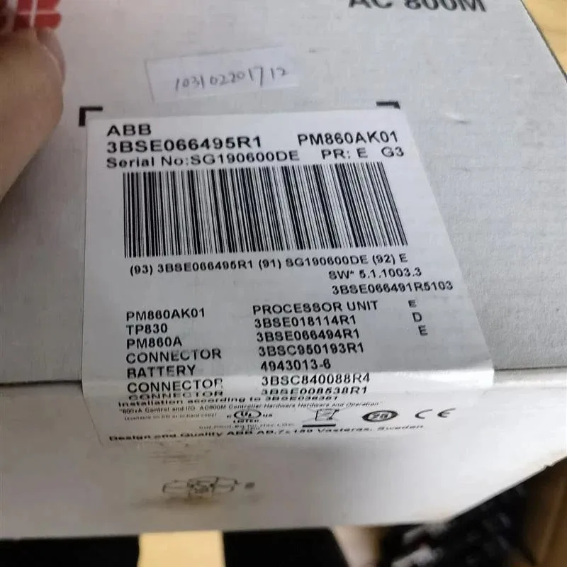 ABB PM860AK01 3BSE066495R1 3