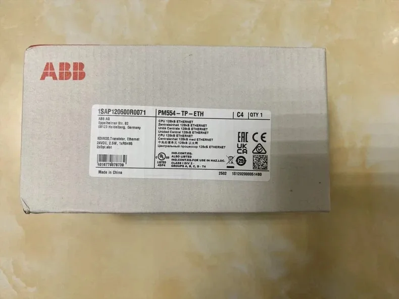 ABB PM554-TP-ETH 1SAP120600R0071