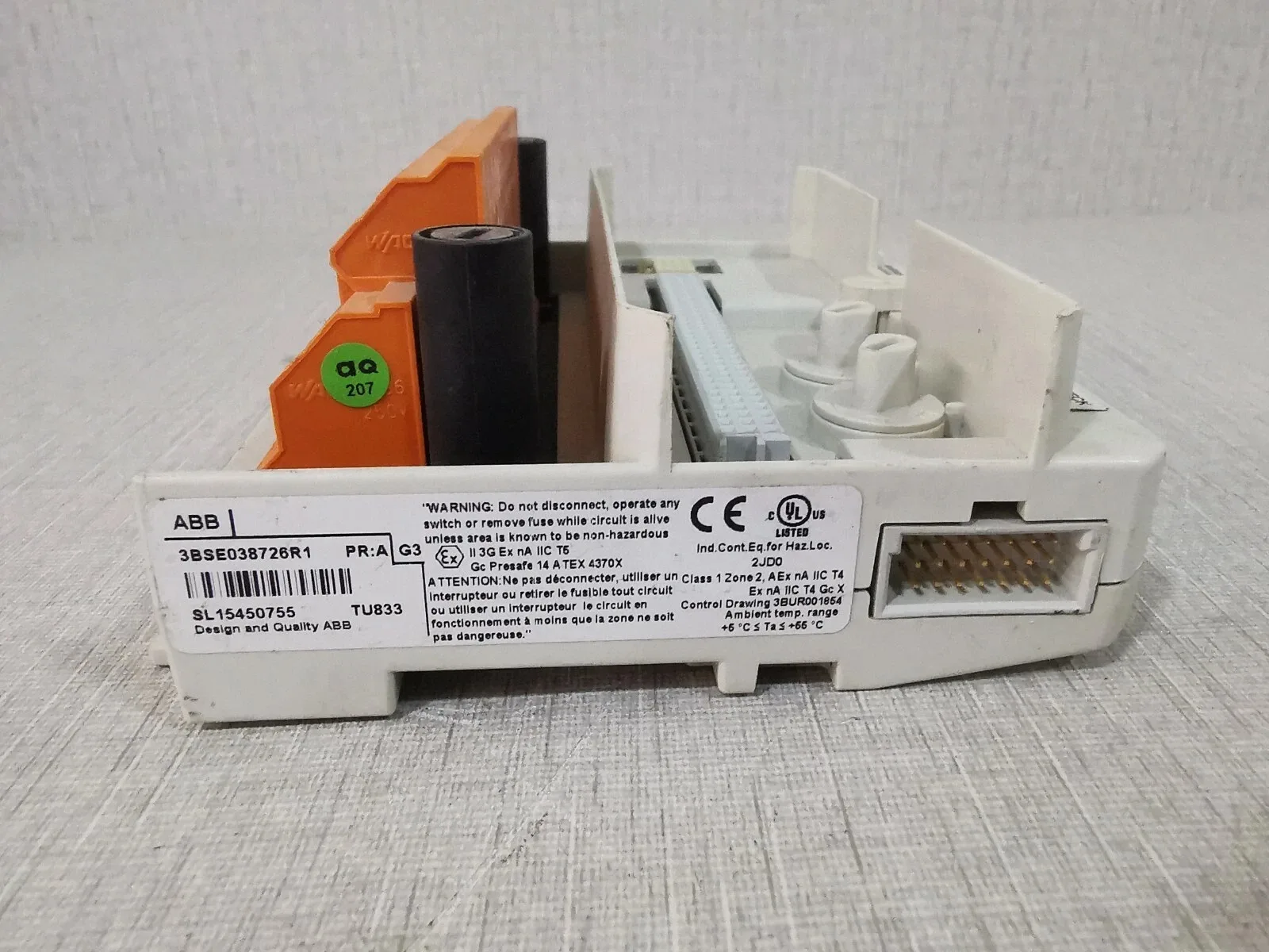 ABB TU833 3BSE038726R1 4