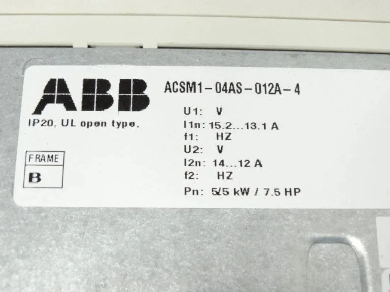 ABB ACSM1-04AS-012A-4 3
