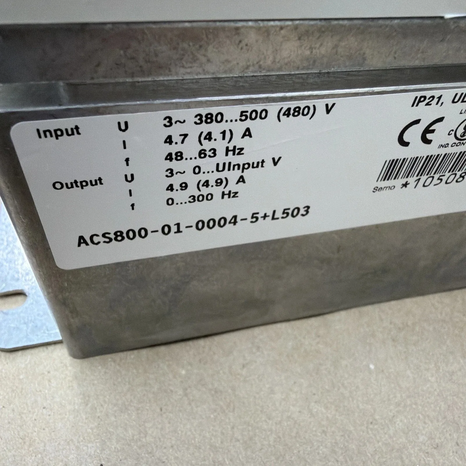ABB ACS800-01-0004-5 6