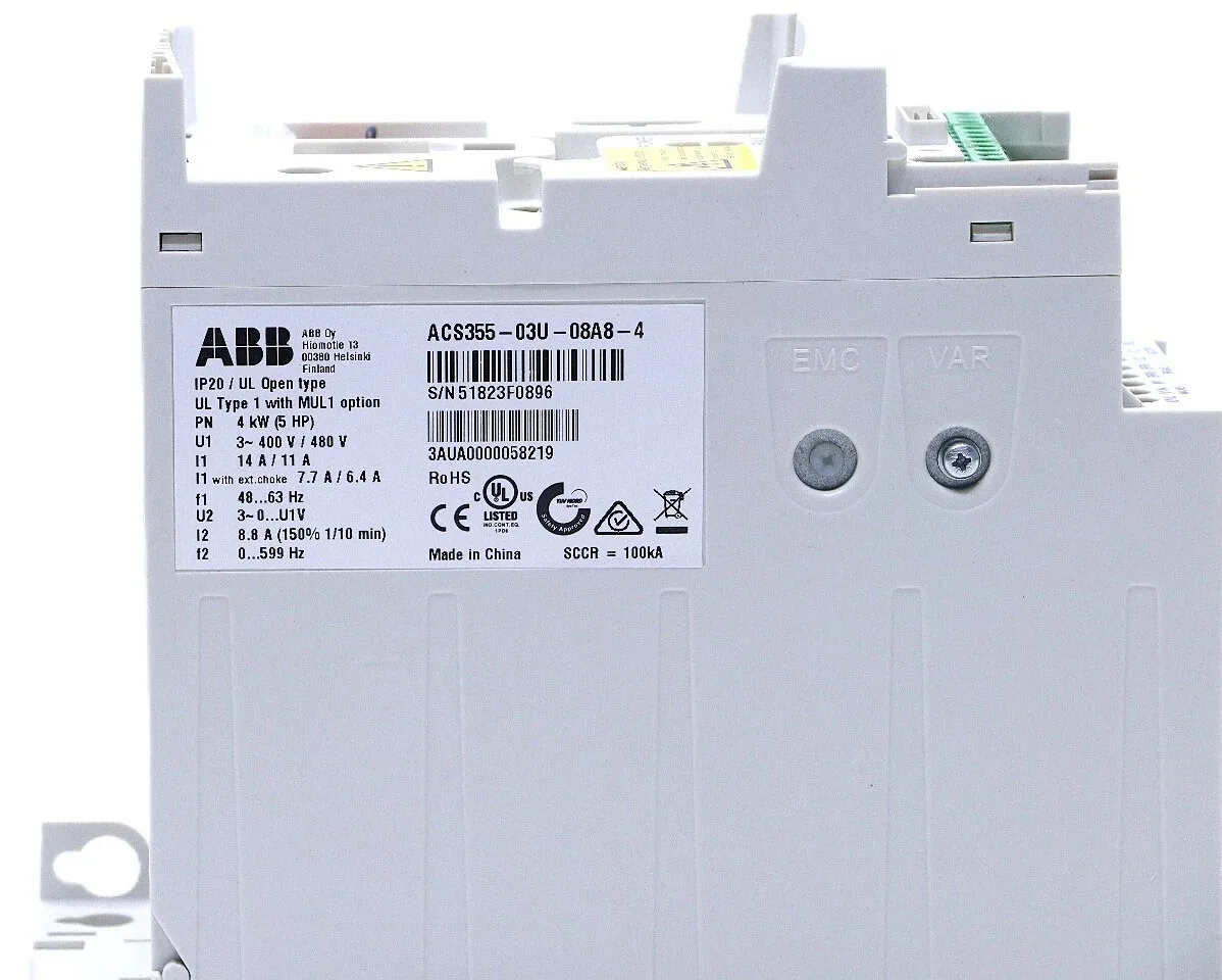 ABB ACS355-03U-08A8-4 6