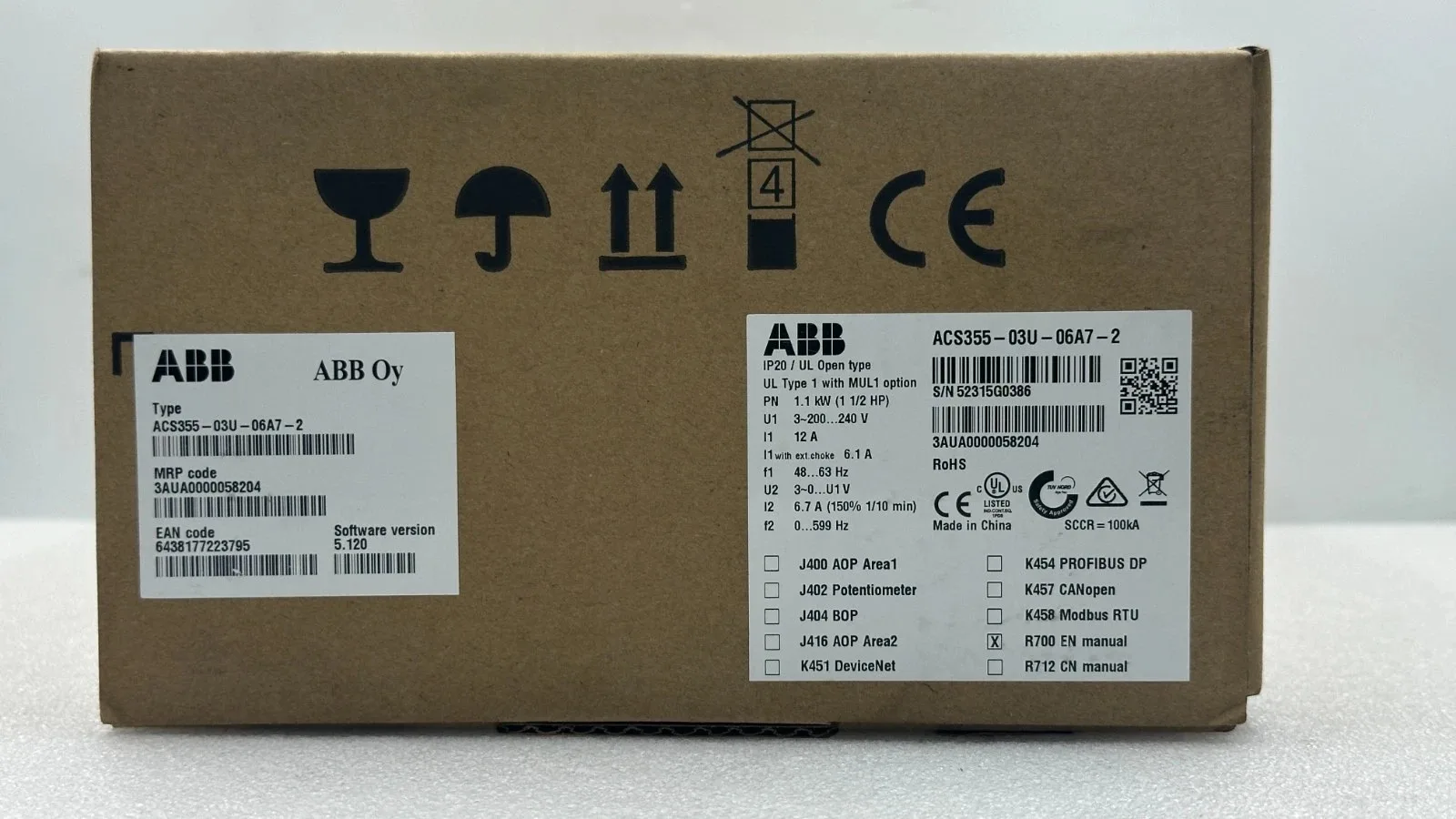ABB ACS355-03U-06A7-2