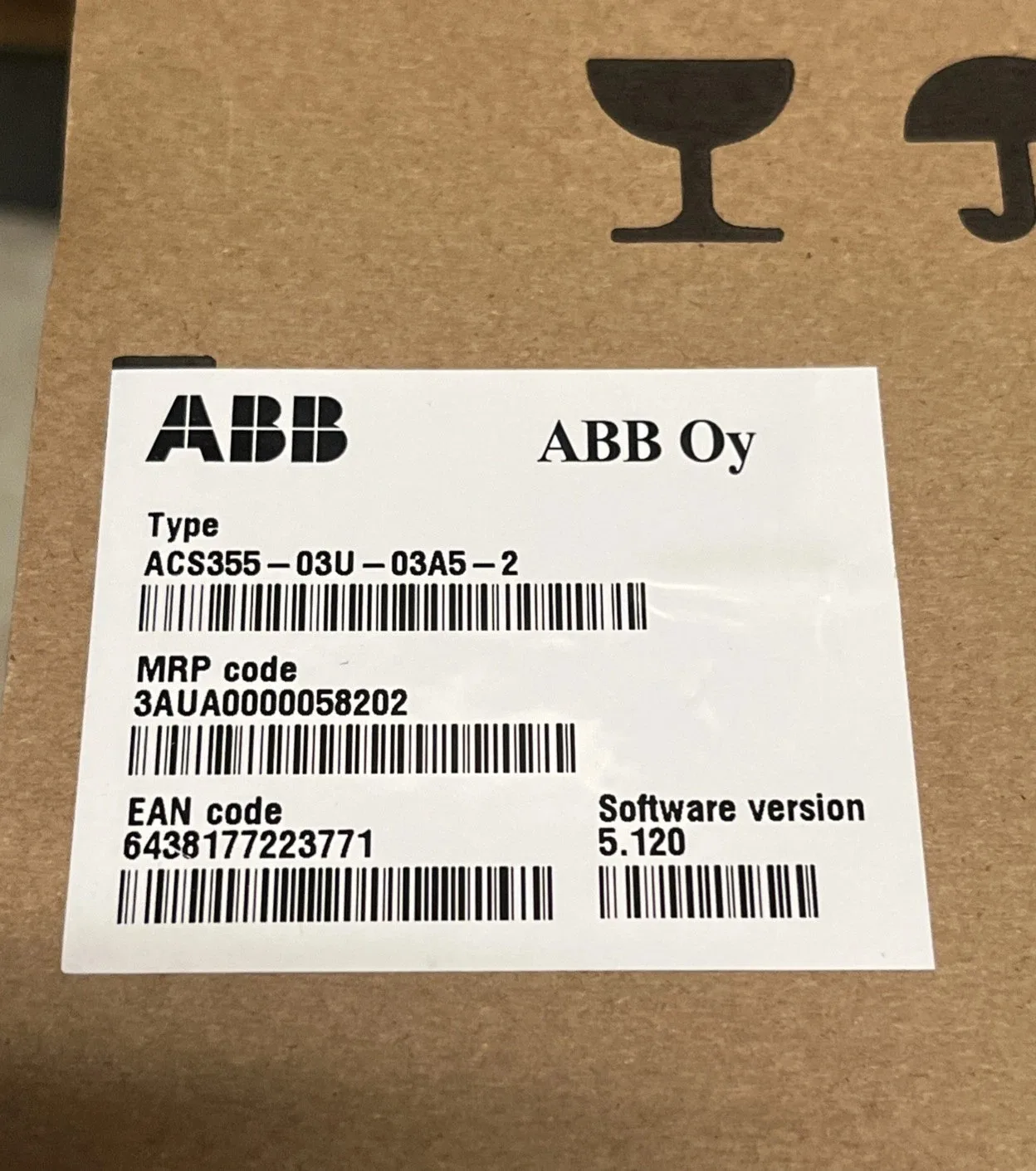ABB ACS355-03U-03A5-2 3