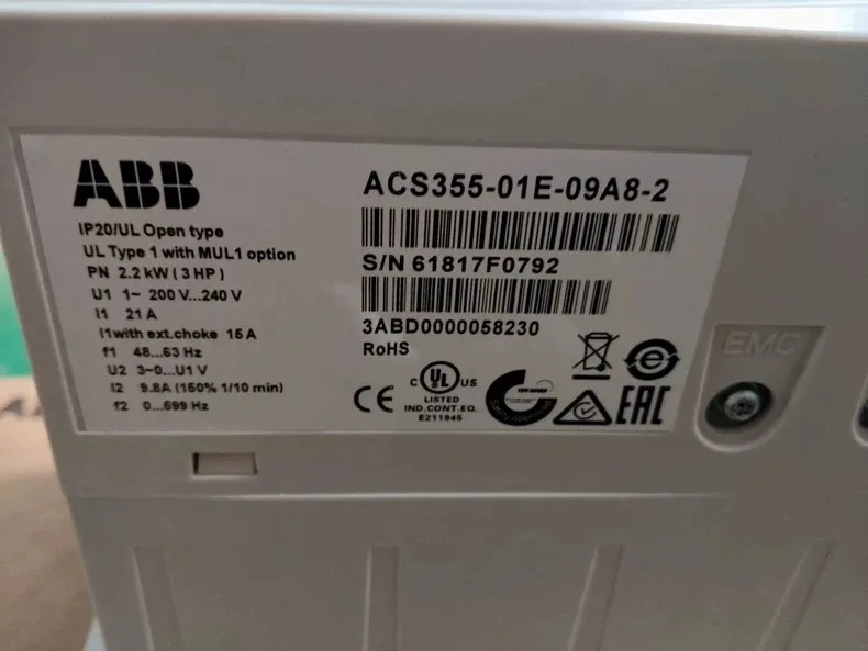 ABB ACS355-01E-09A8-2 2