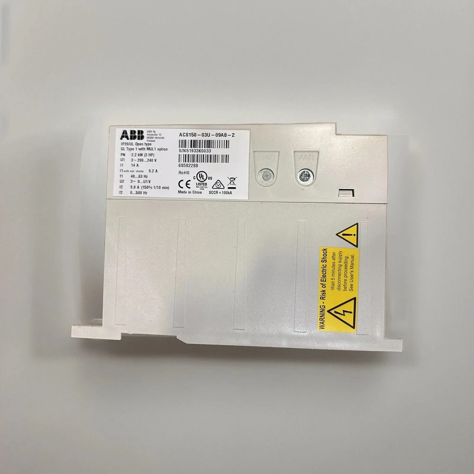 ABB ACS150-03U-09A8-2 7